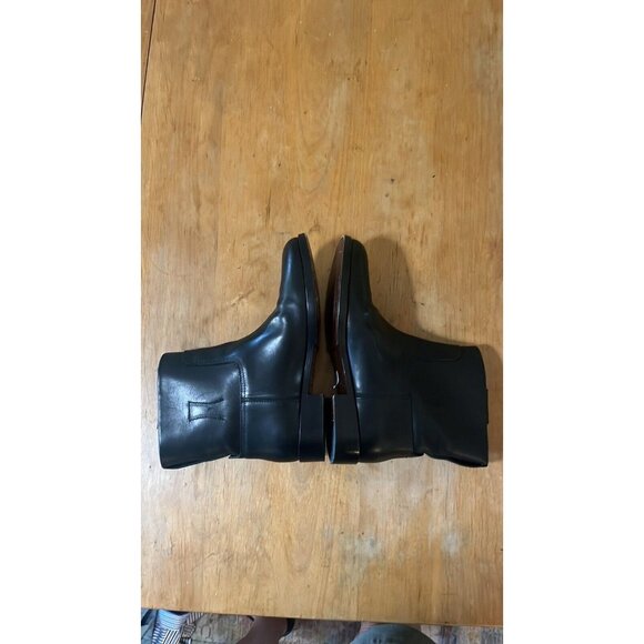 Rag & Bone Holly Boots Womens US 6 EU 36.5 Black Leather Ankle Made In Italy - Picture 5 of 11